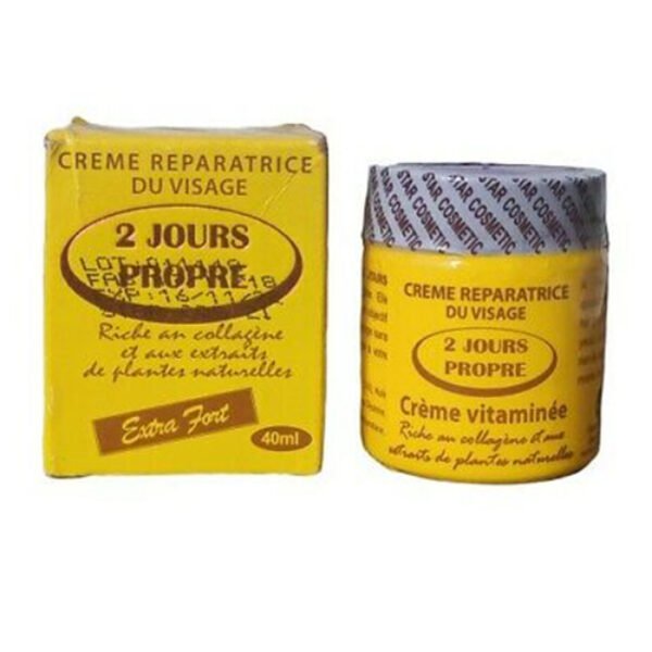 2 JOURS PROPRE CREME DU VISAGE 40ml « YELLOW »